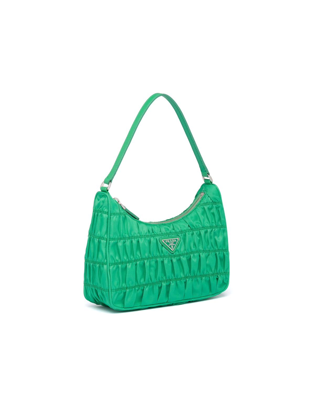 Nylon and Saffiano leather mini bag - 3