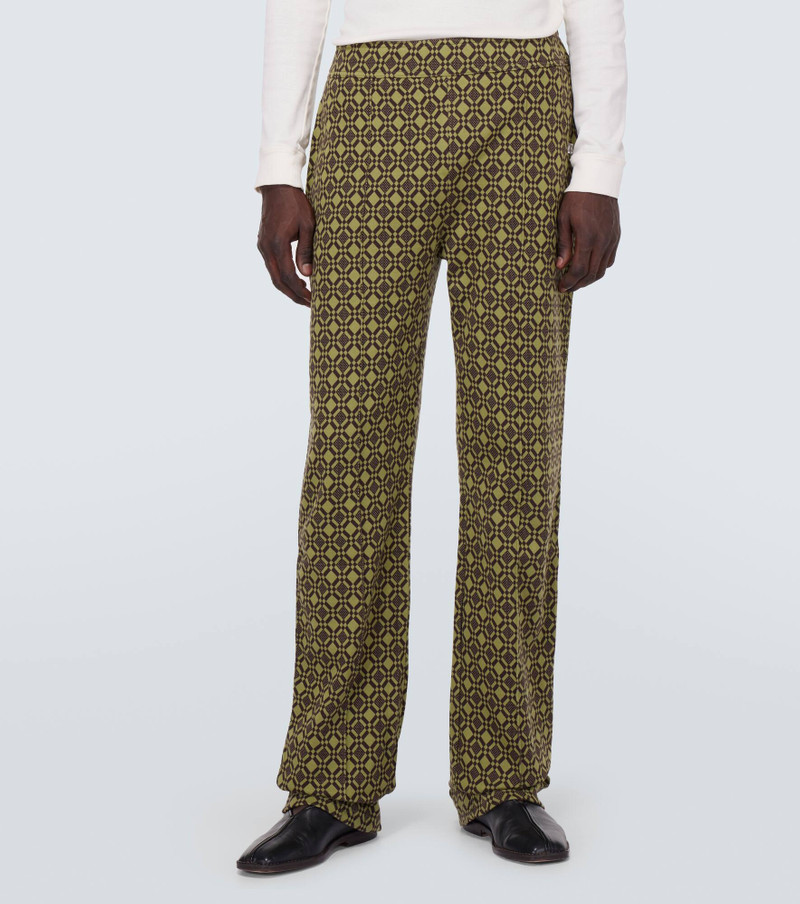 Power printed cotton track pants 3