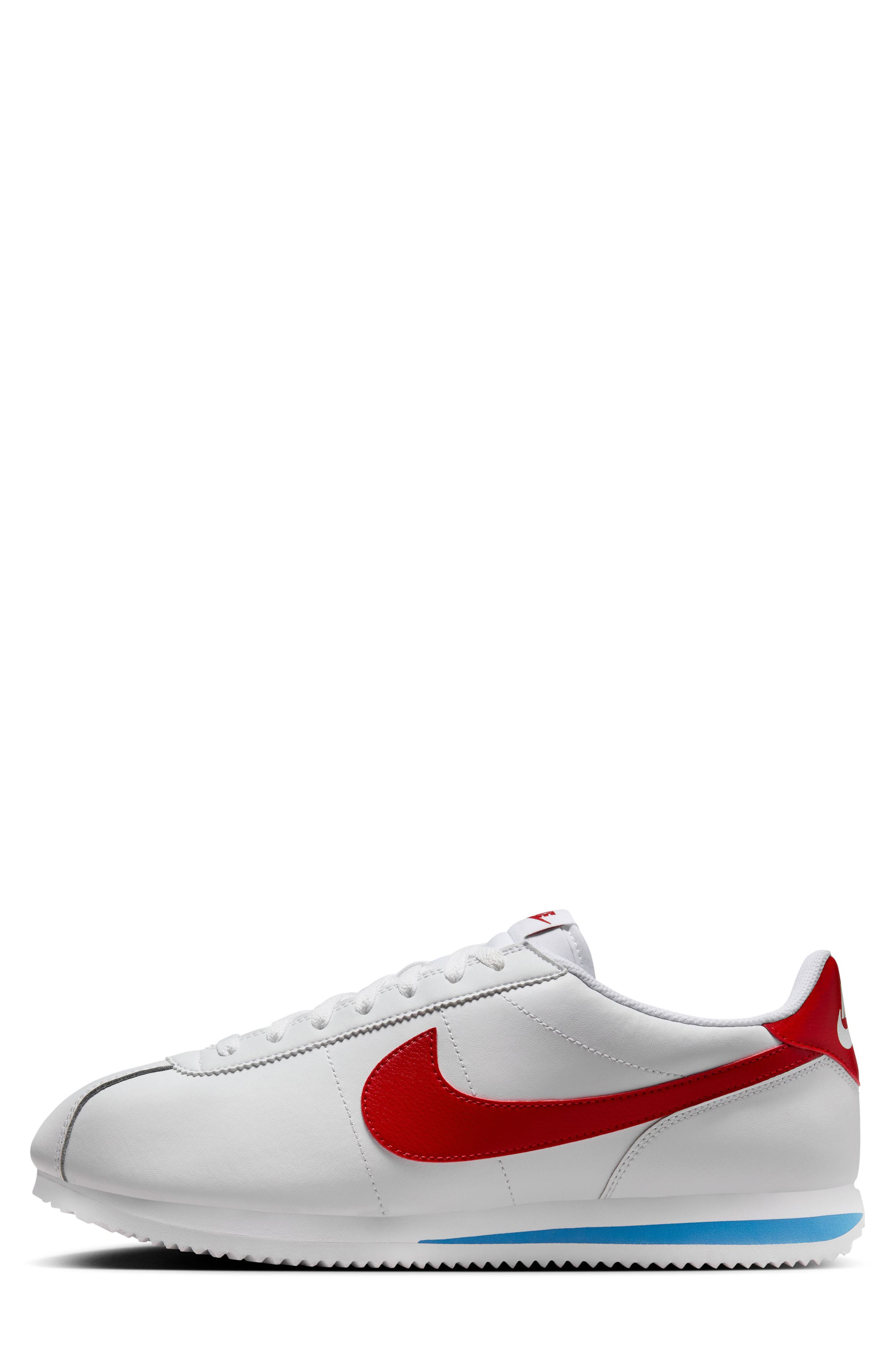 Nike Cortez Sneaker in White/Varsity Red/Blue at Nordstrom - 2