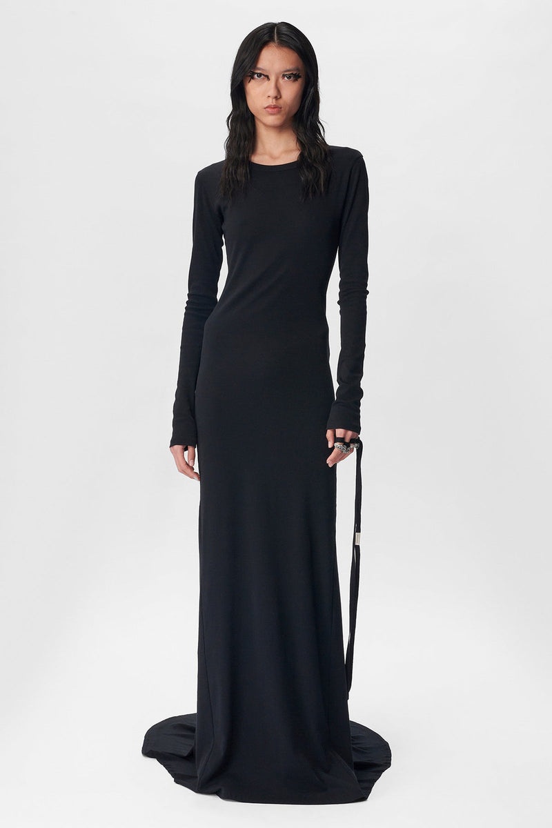 Jesse Long Sleeve X-Long Flared Dress - 1