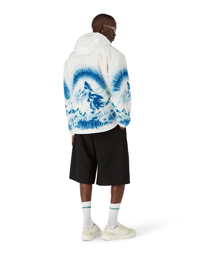 Ski Landscape Fleece Jacket | Casablanca Paris 3