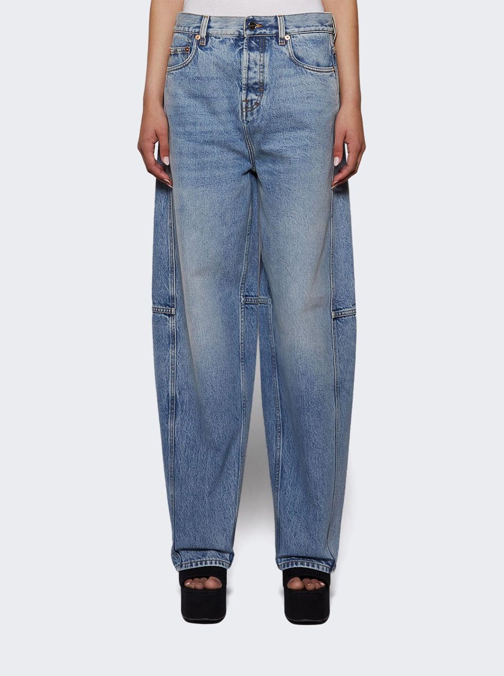 Balloon Denim Pant Light Blue - 2