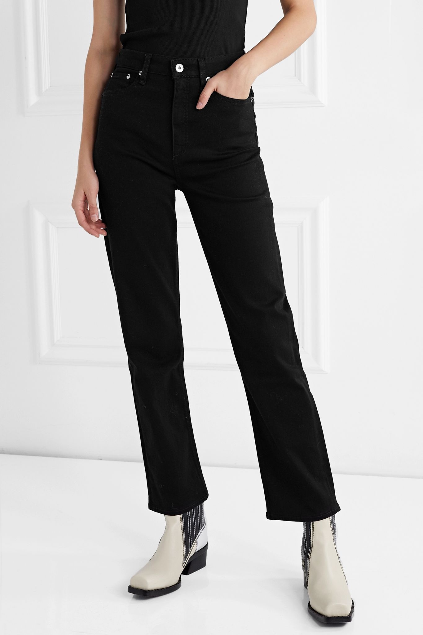 Jane Super high-rise straight-leg jeans - 3