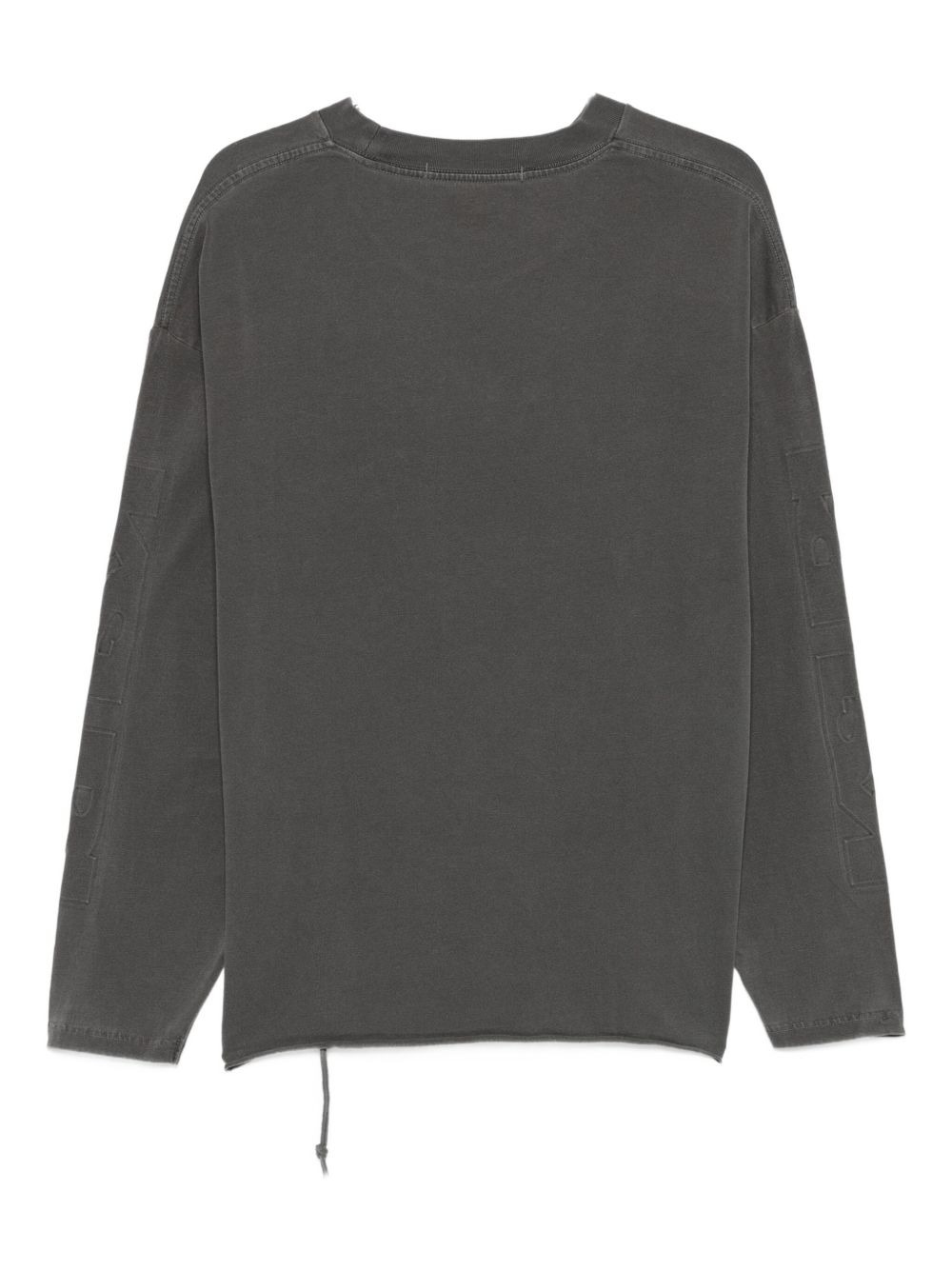 long-sleeve embroidered-logo T-shirt - 2
