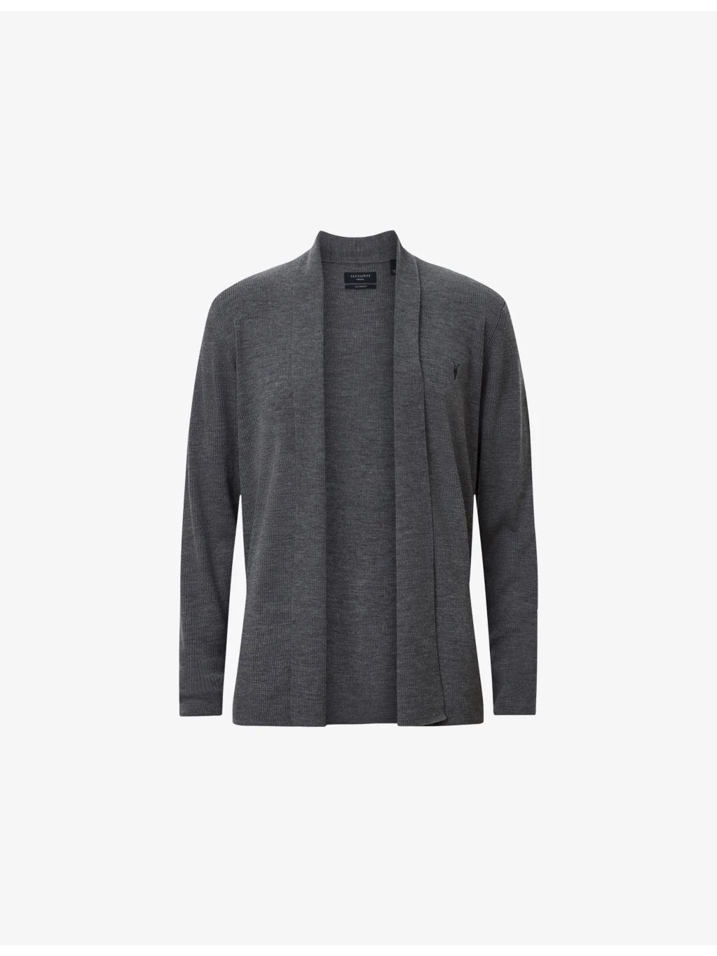 Mode Ramskull-embroidered merino-wool cardigan - 1