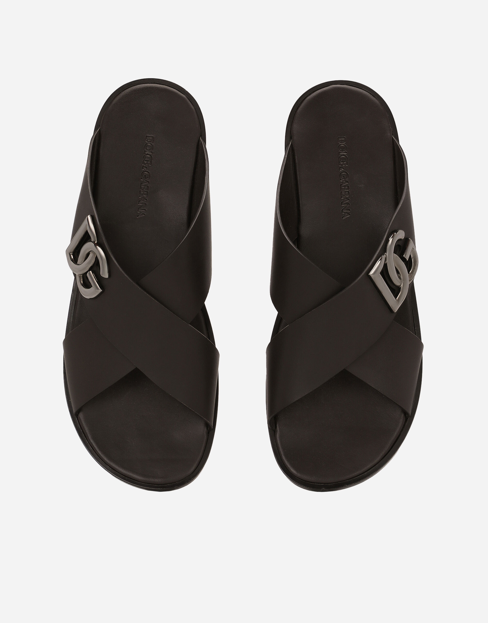 Calfskin sandals - 4
