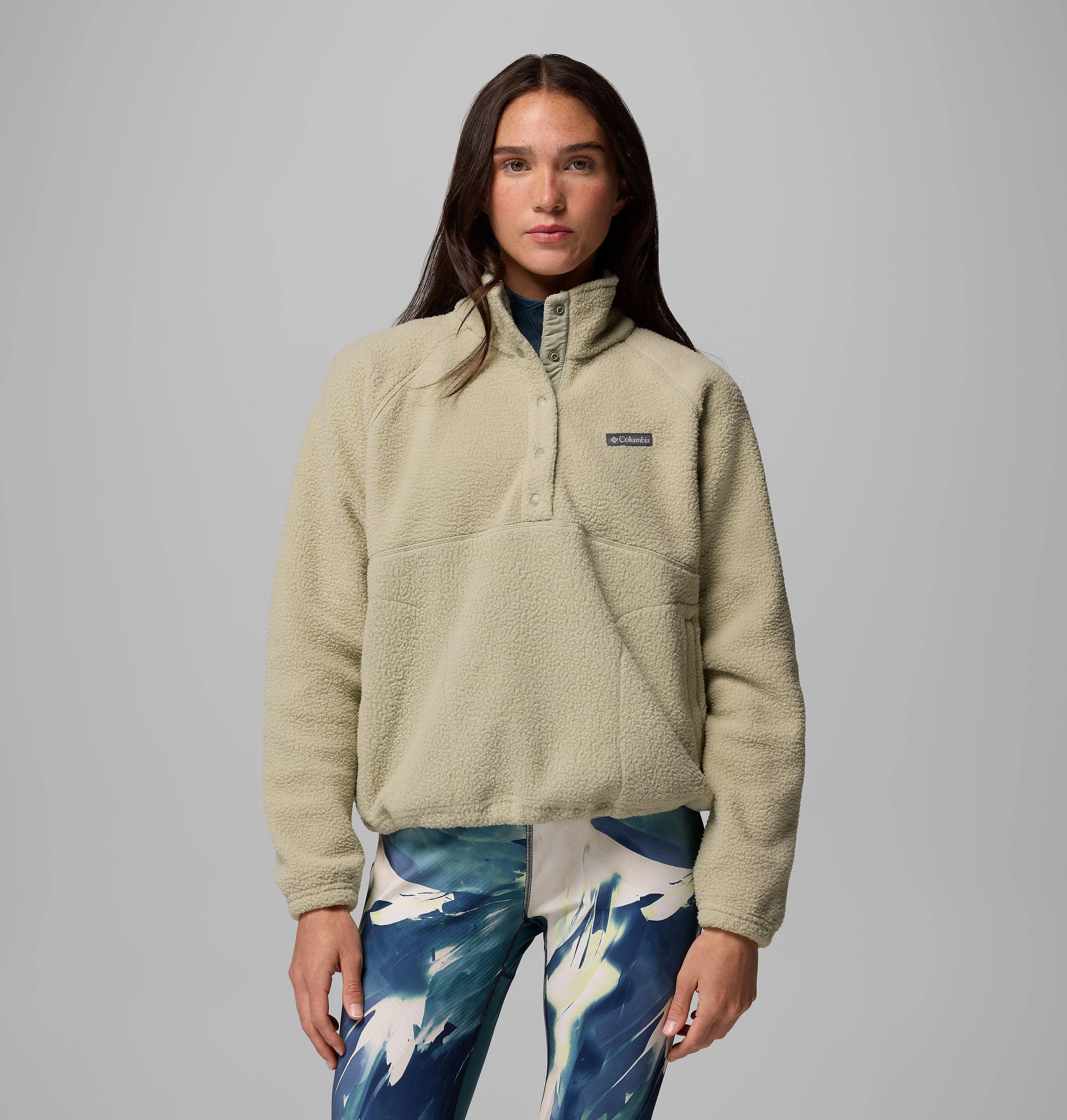 Women's Jasper Ridge Pebbled Fleece Half Snap - 1
