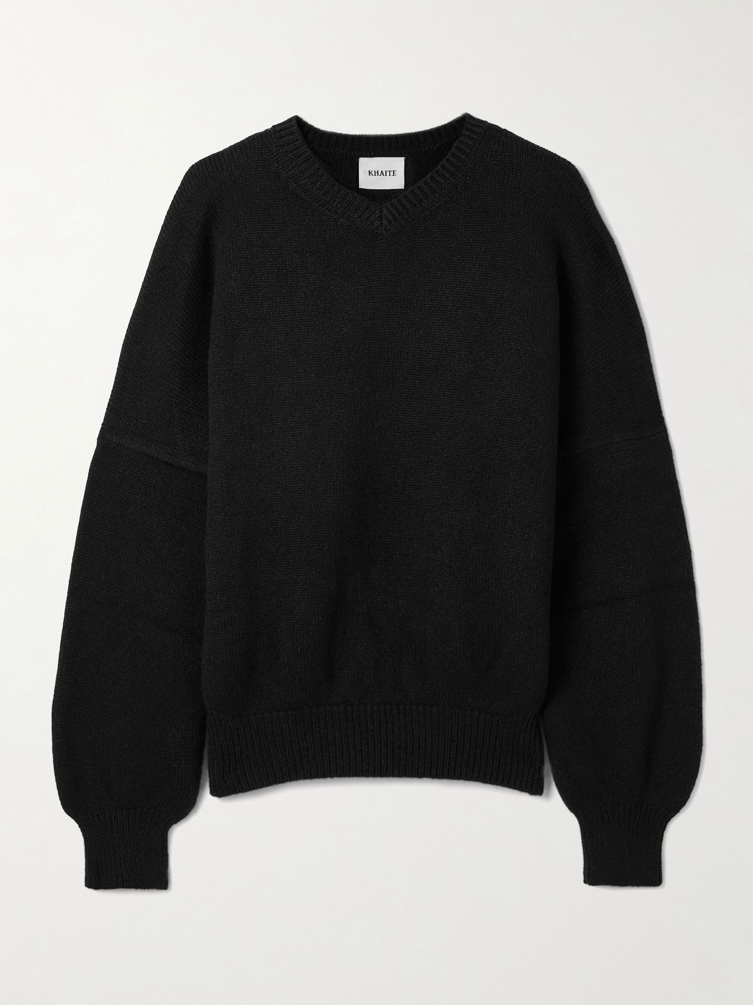 Wolfe cashmere sweater Black - 1