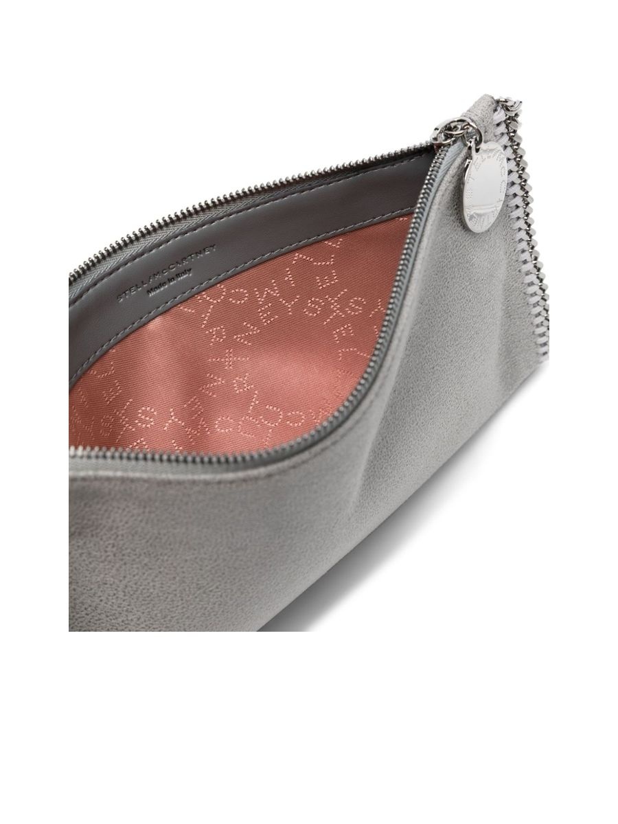 Cracked Effect Faux Suede Clutch - 2
