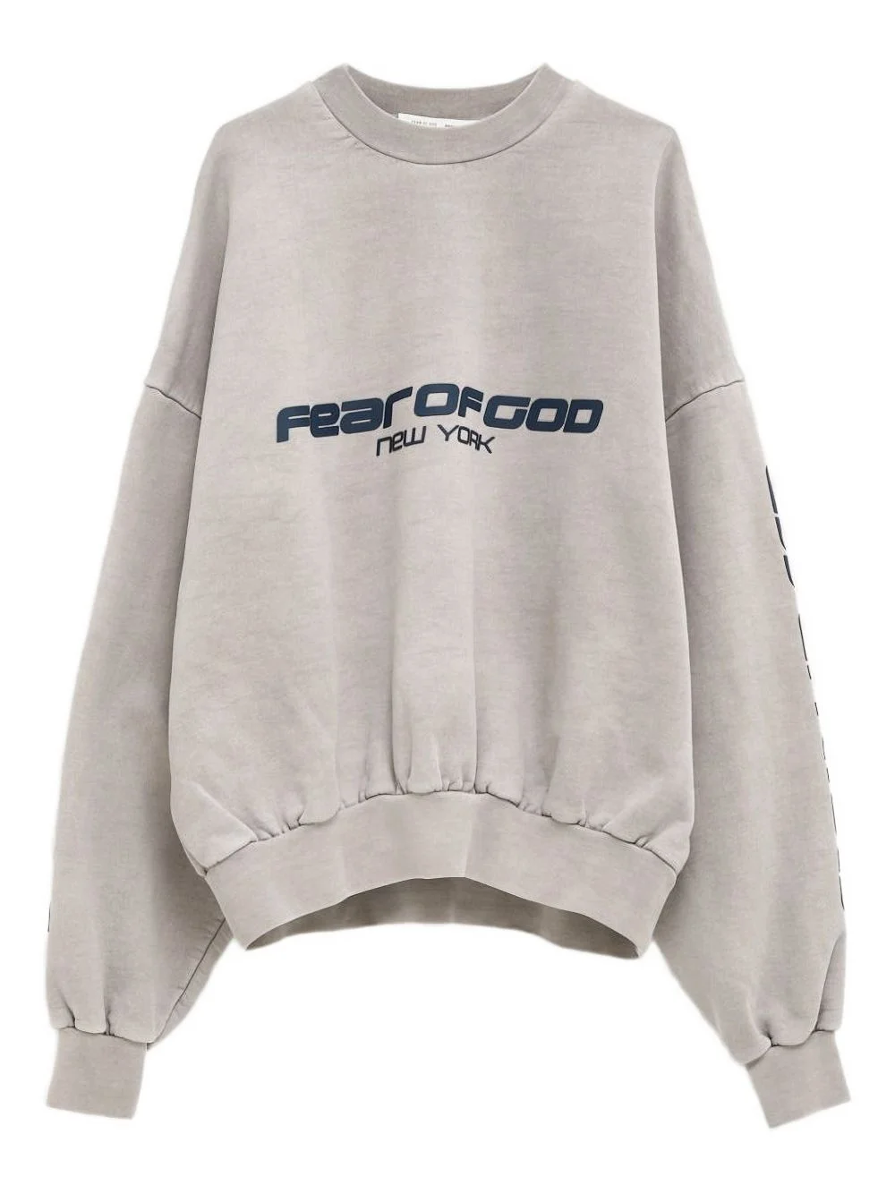 long-sleeve logo-print sweatshirt - 1