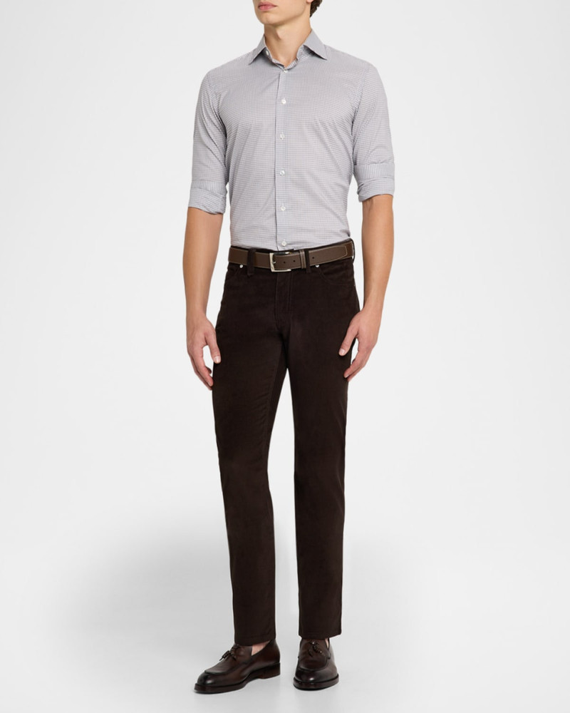 Brioni Men's Pinwale 5-Pocket Pants outlook