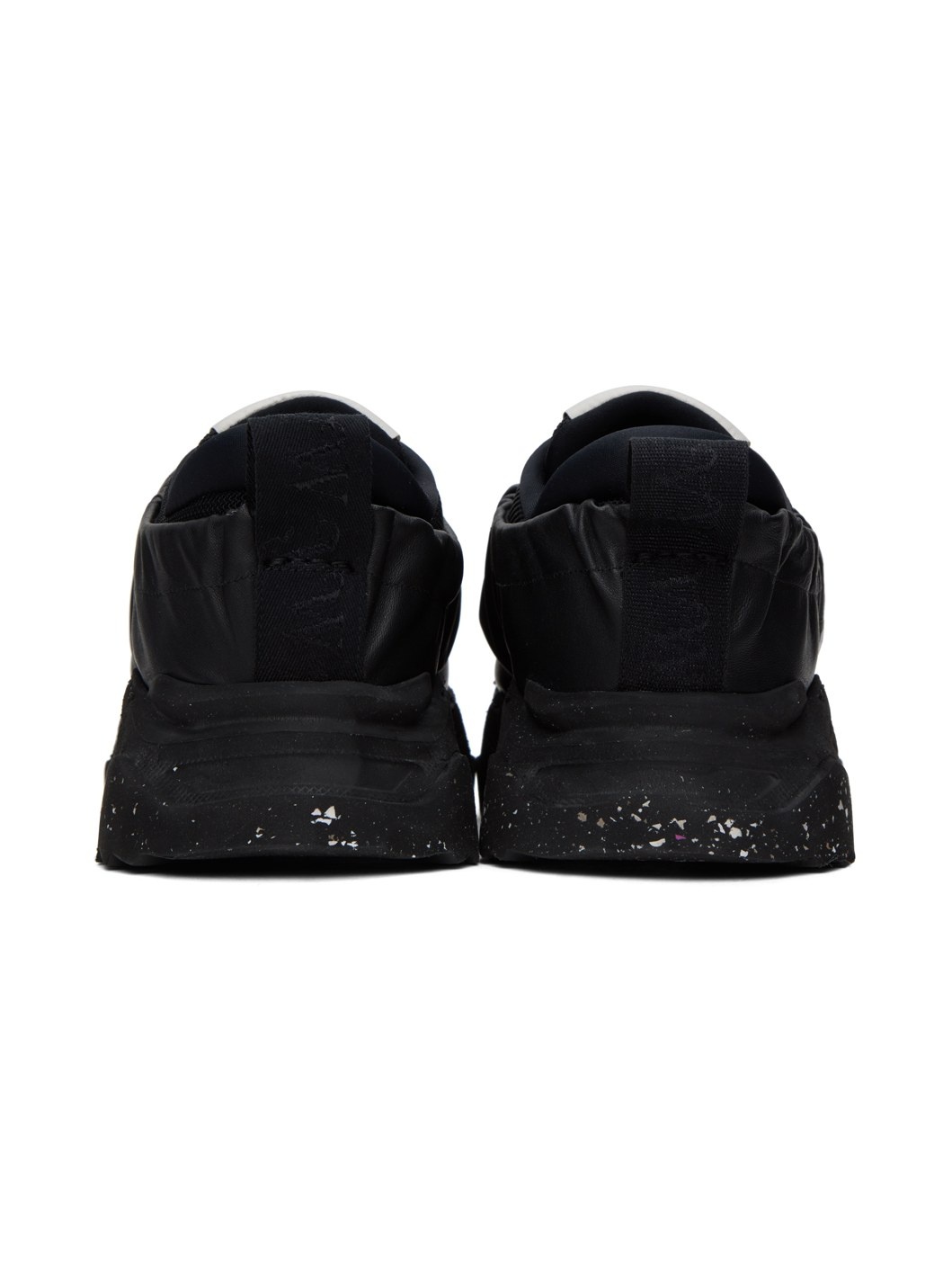 Black Romper Bag Sneakers - 2