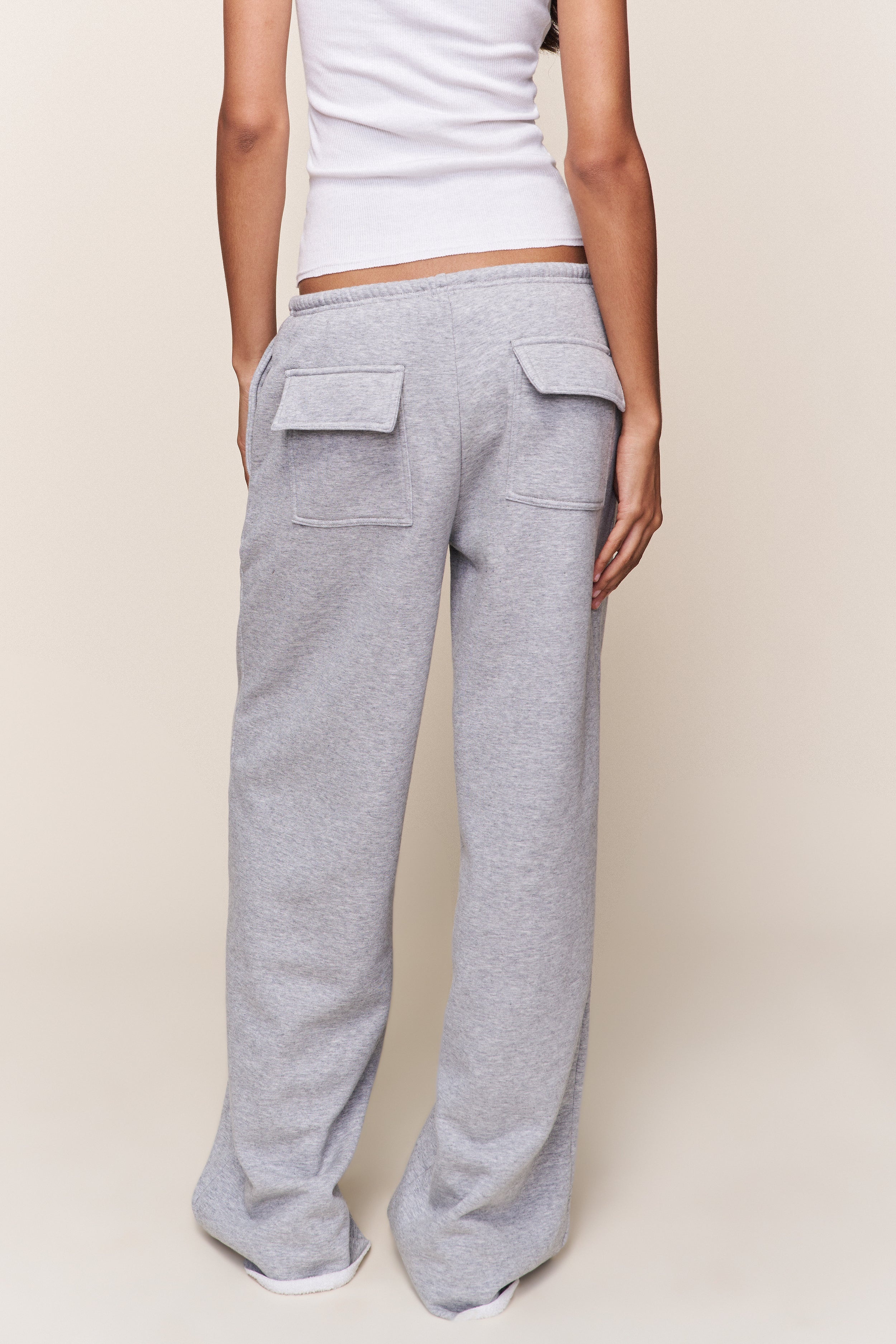 DRAWSTRING FLEECE PANT - 6