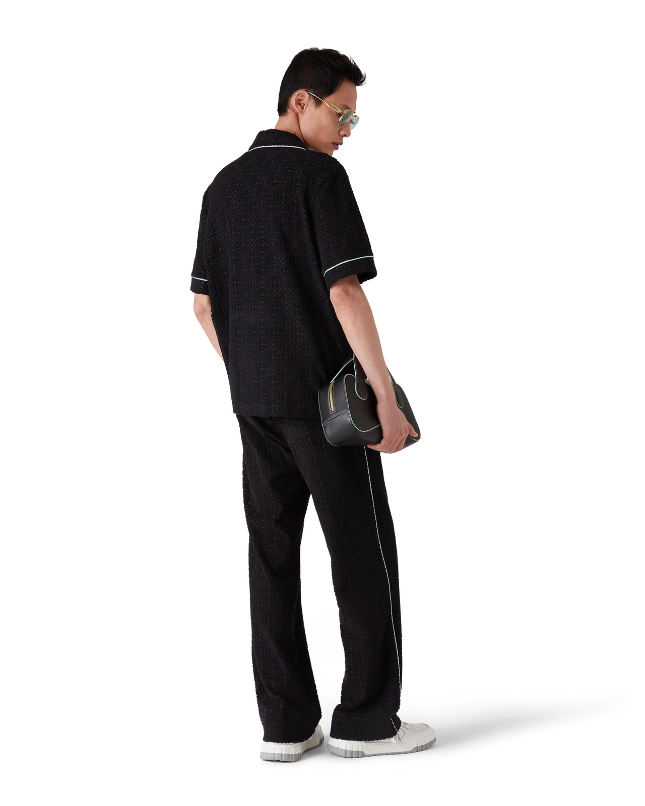 Monogram Jacquard Towelling Trousers - 3