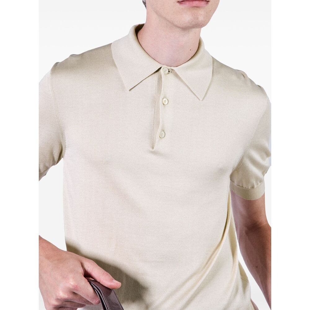 Prada Neutrals Polo Shirts Men - 3