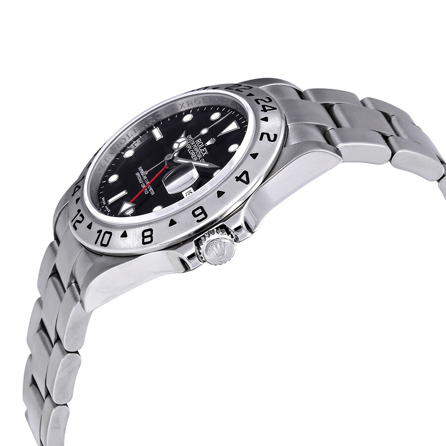 Pre-owned Pre-owned Rolex Explorer II Automatic Chronometer Black Dial Men's Watch 16570 - 2
