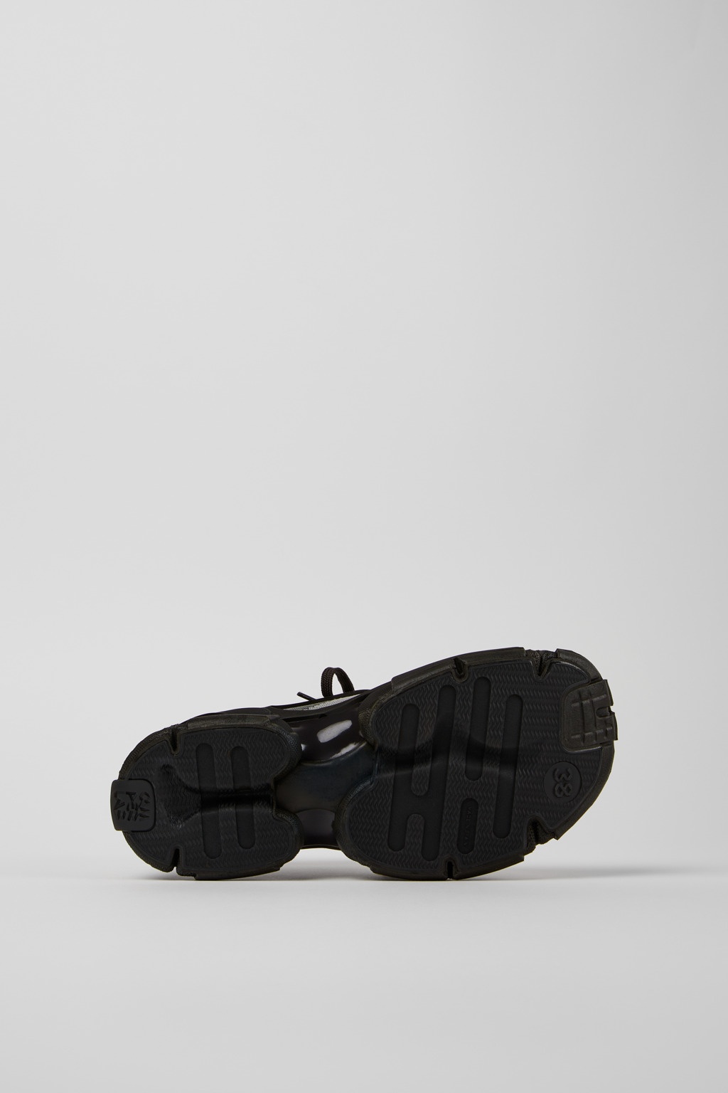 Gray Caged Sneakers - 5
