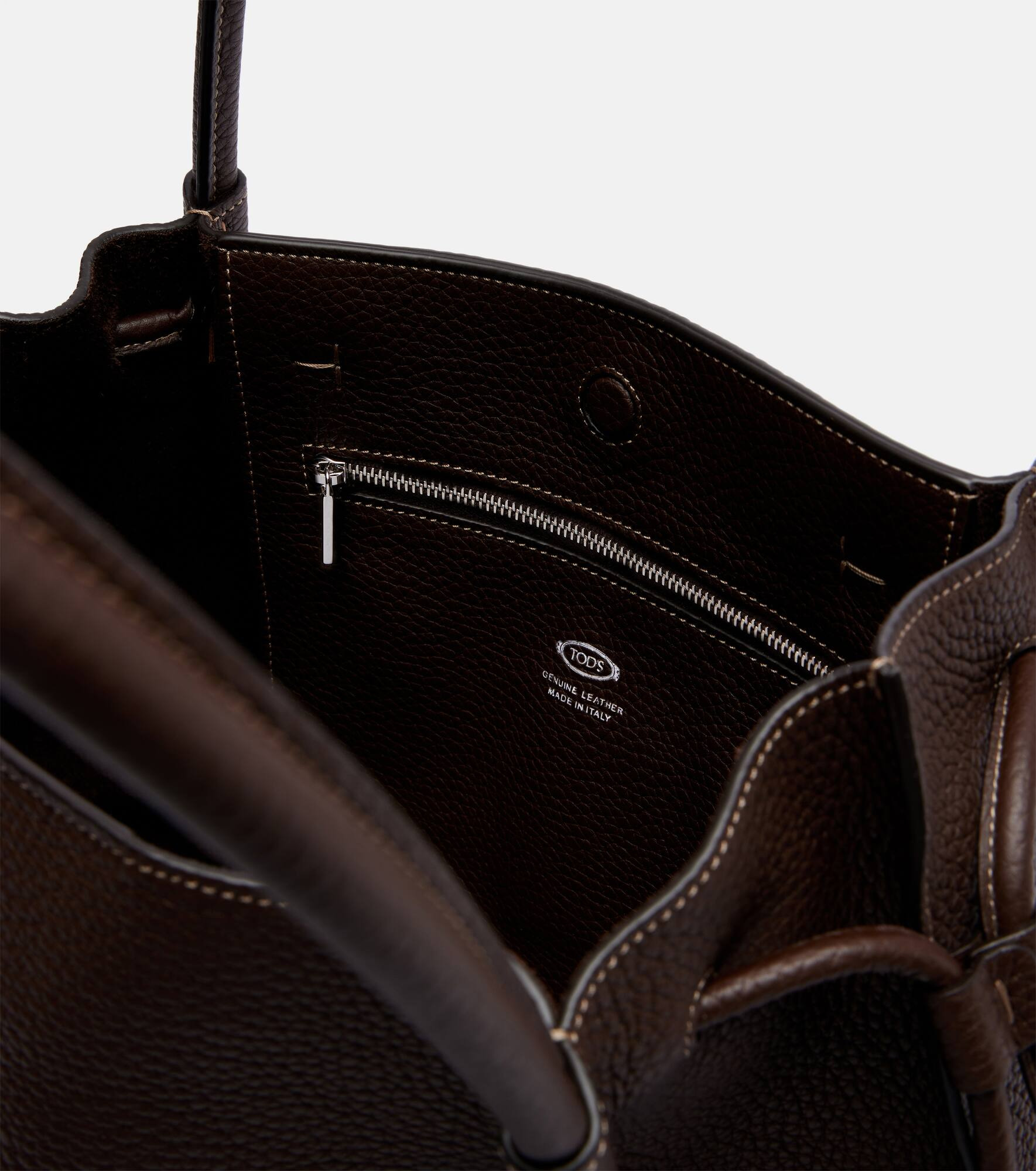 Buz Medium leather bucket bag - 3