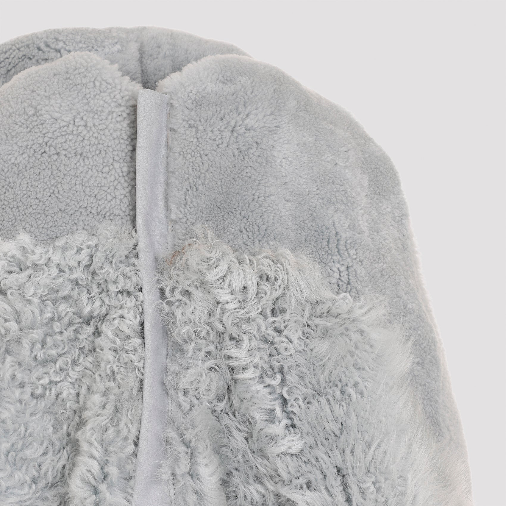 Rick Owens Short Masto Shearling Cape Women - 4
