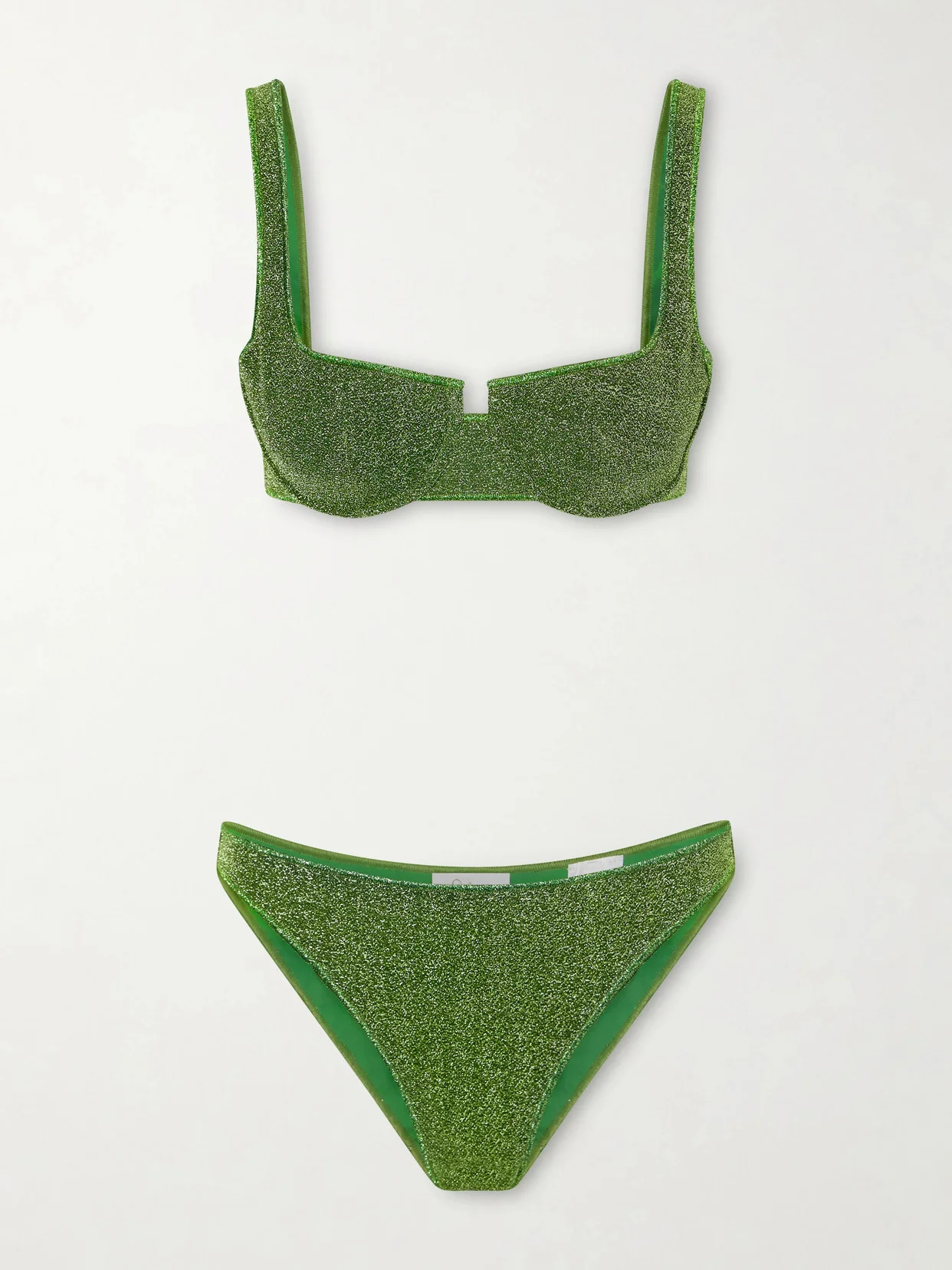 Lumière Metallic Balconette Bikini - 1