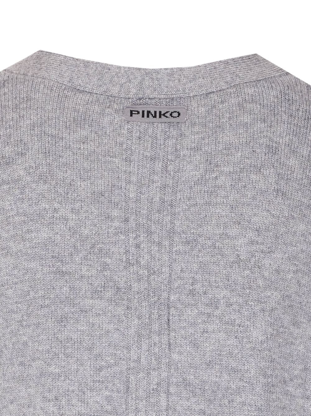 mélange-effect cardigan - 4