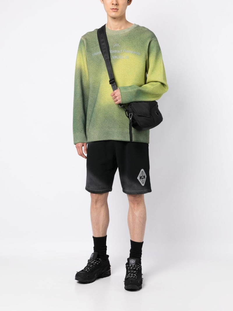 A-COLD-WALL* elasticated-waist track shorts outlook