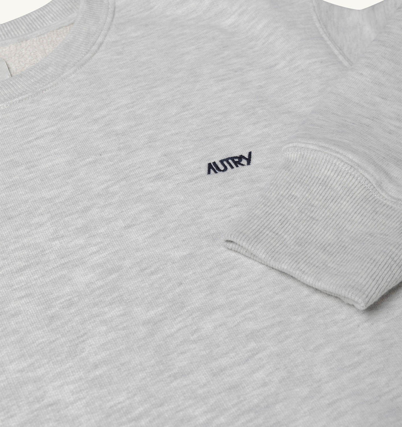 EMBROIDERED AUTRY LOGO CREWNECK SWEATSHIRT MAN - 5