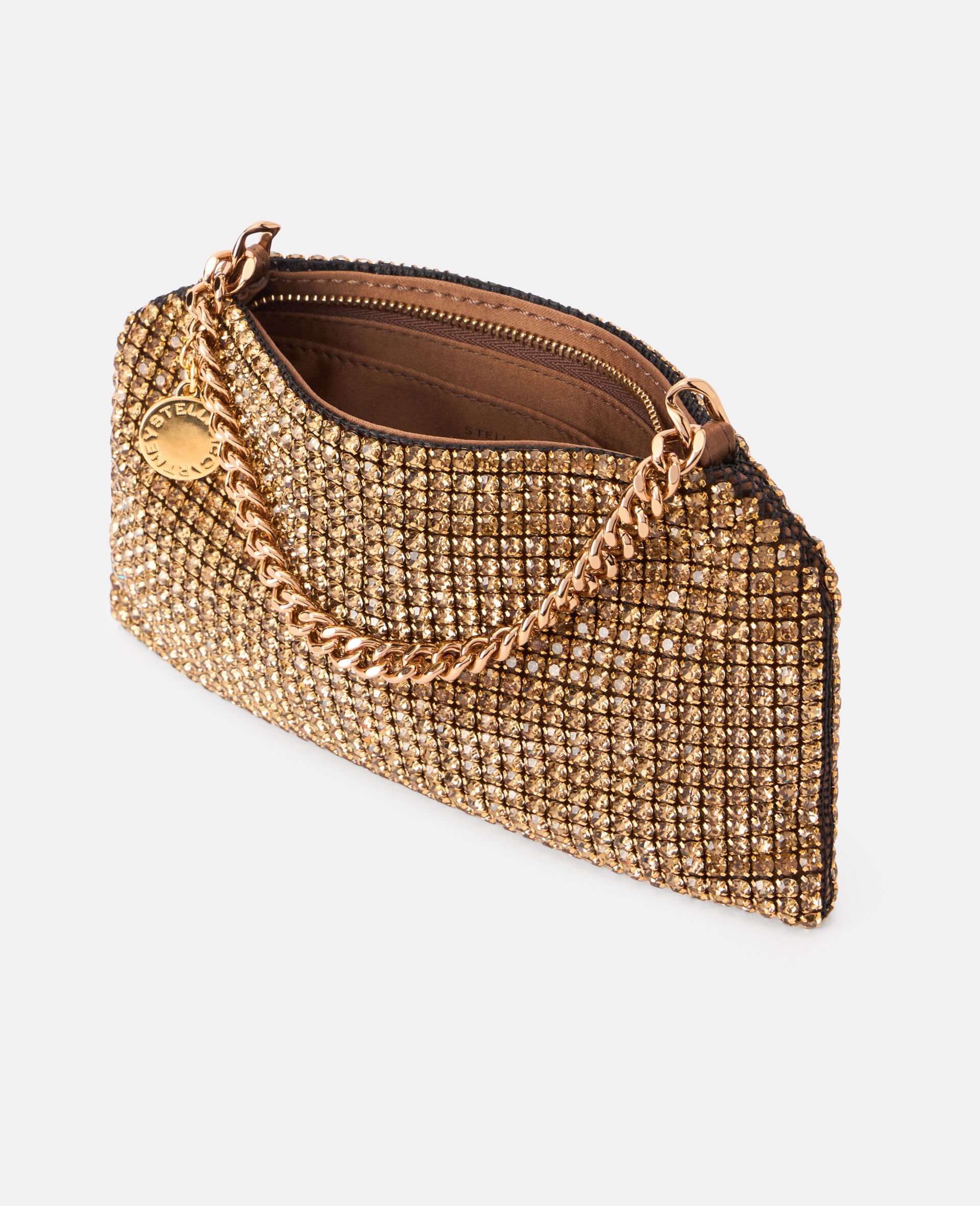 Stella McCartney Falabella Crystal Mesh Shoulder Bag