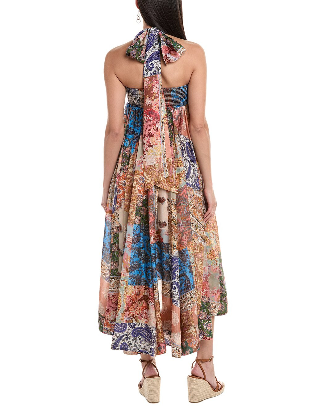 Zimmermann Devi Halter Silk Maxi Dress - 2