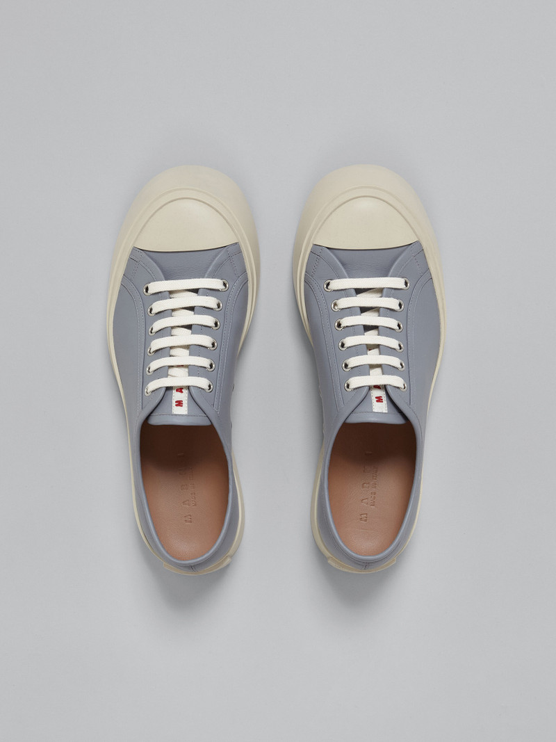 GREY NAPPA LEATHER PABLO SNEAKER 4