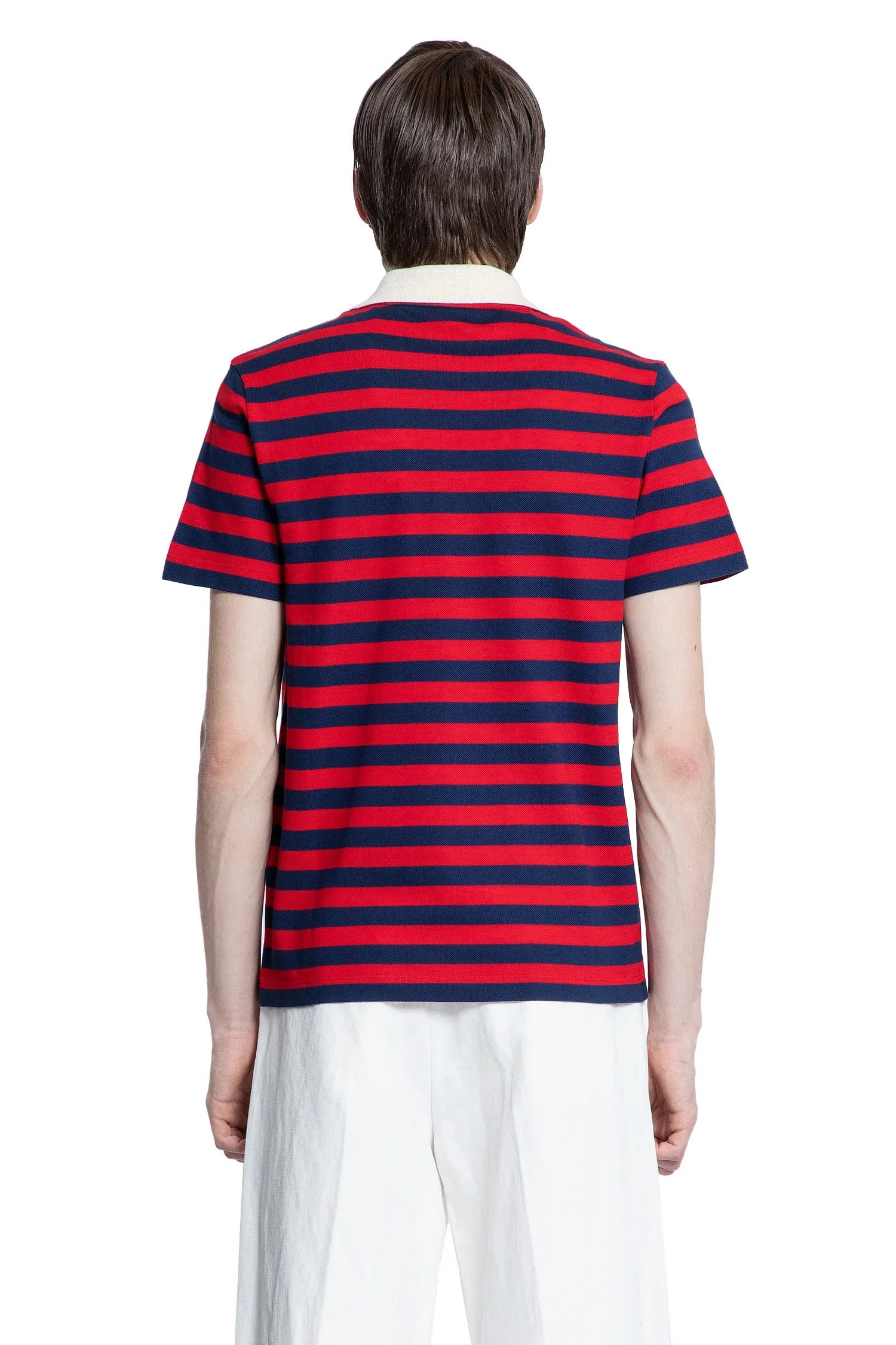 Striped-Cotton-Pique-Polo-Shirt - 3