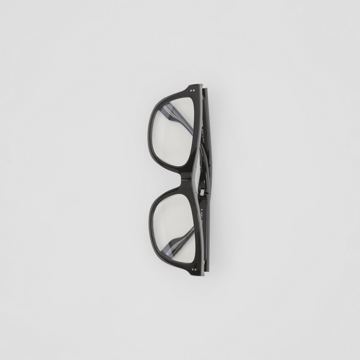 Logo Detail Square Frame Foldable Blue Light Glasses - 3