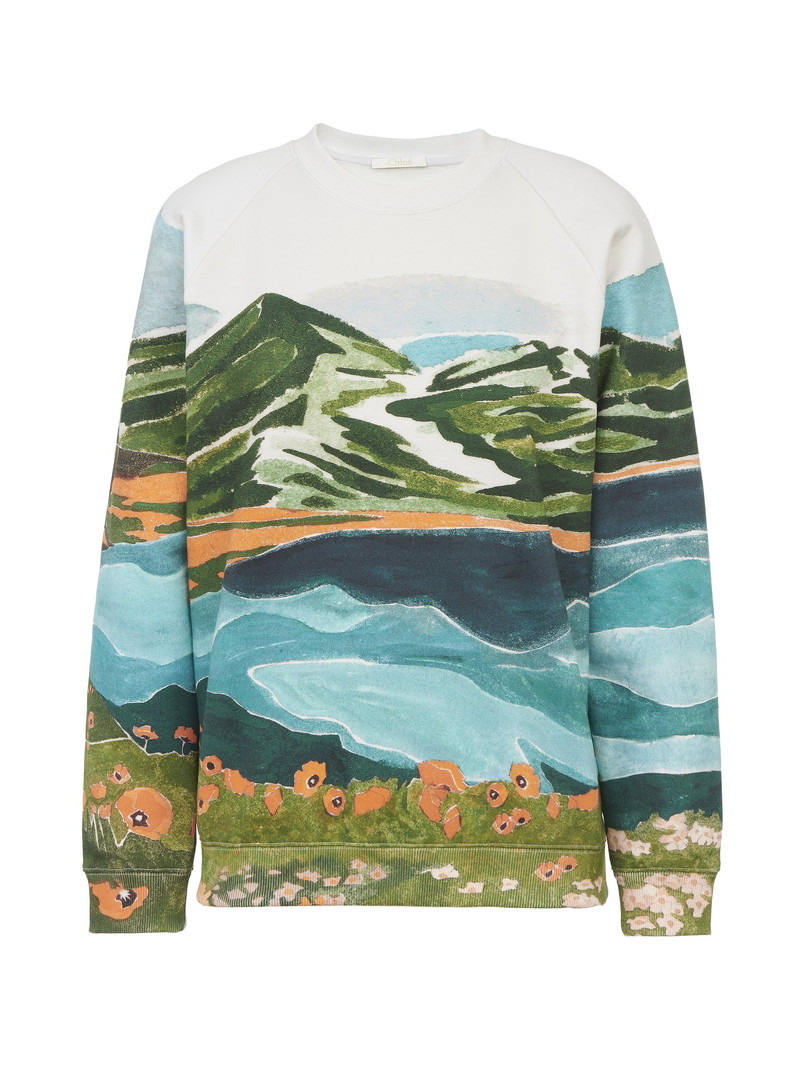 POPPY PRINTED SWEATER 1