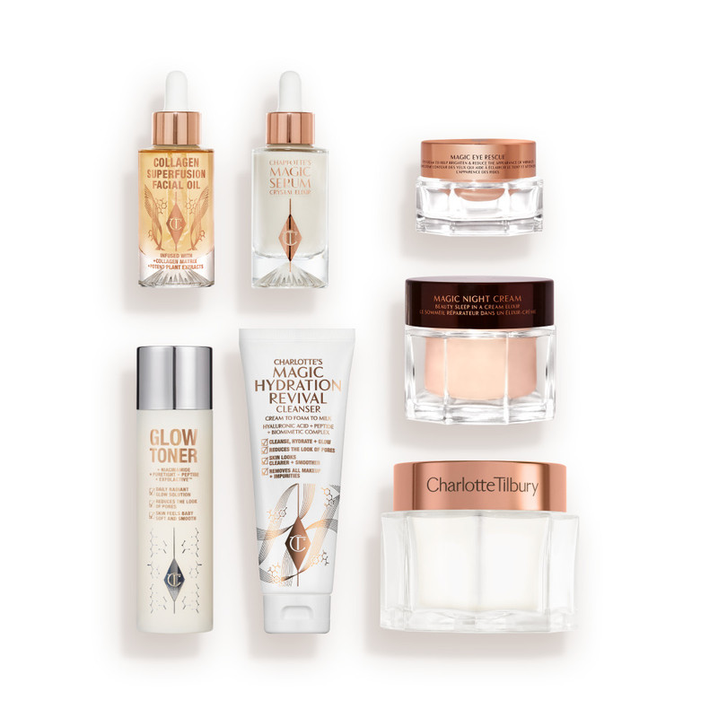 CHARLOTTE’S ULTIMATE MAGIC SKIN ROUTINE SKINCARE KIT 1