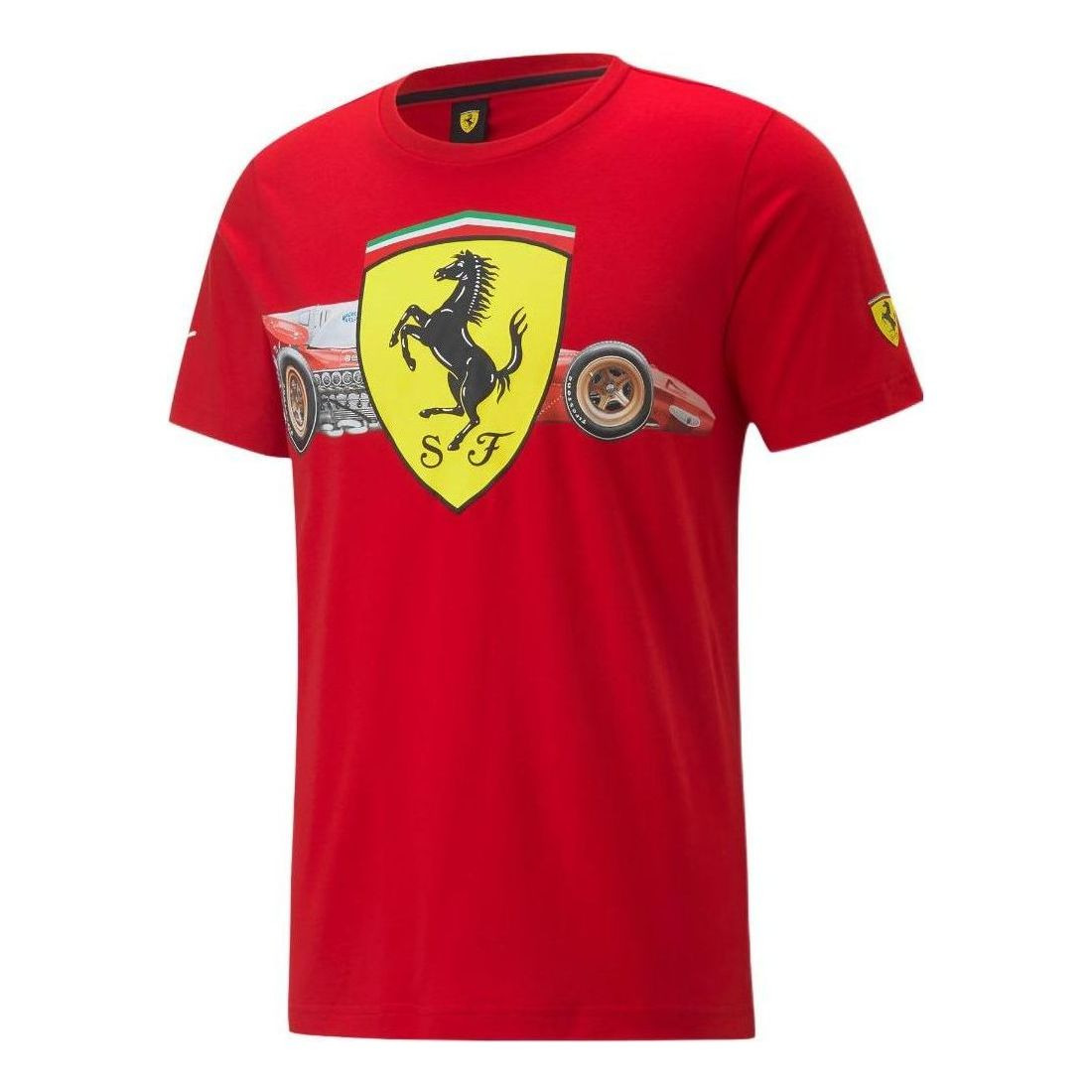 PUMA Scuderia Ferrari Shield Tee 'Red' 535851-02 - 1