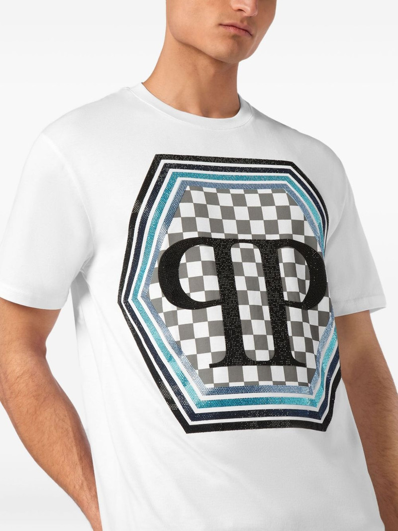 Strass Hexagon T-shirt 5