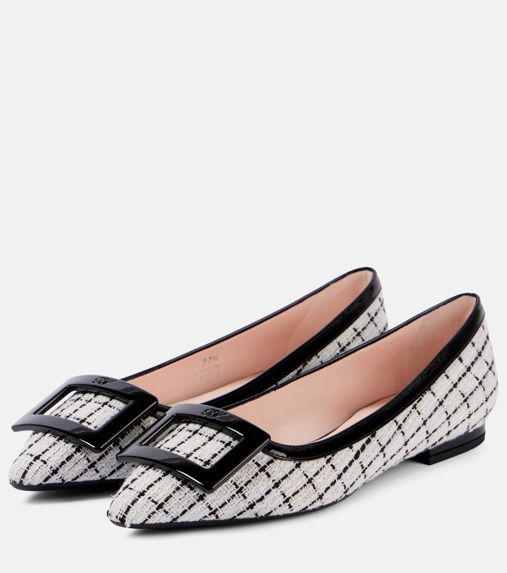 Gommettine bouclé ballet flats - 5
