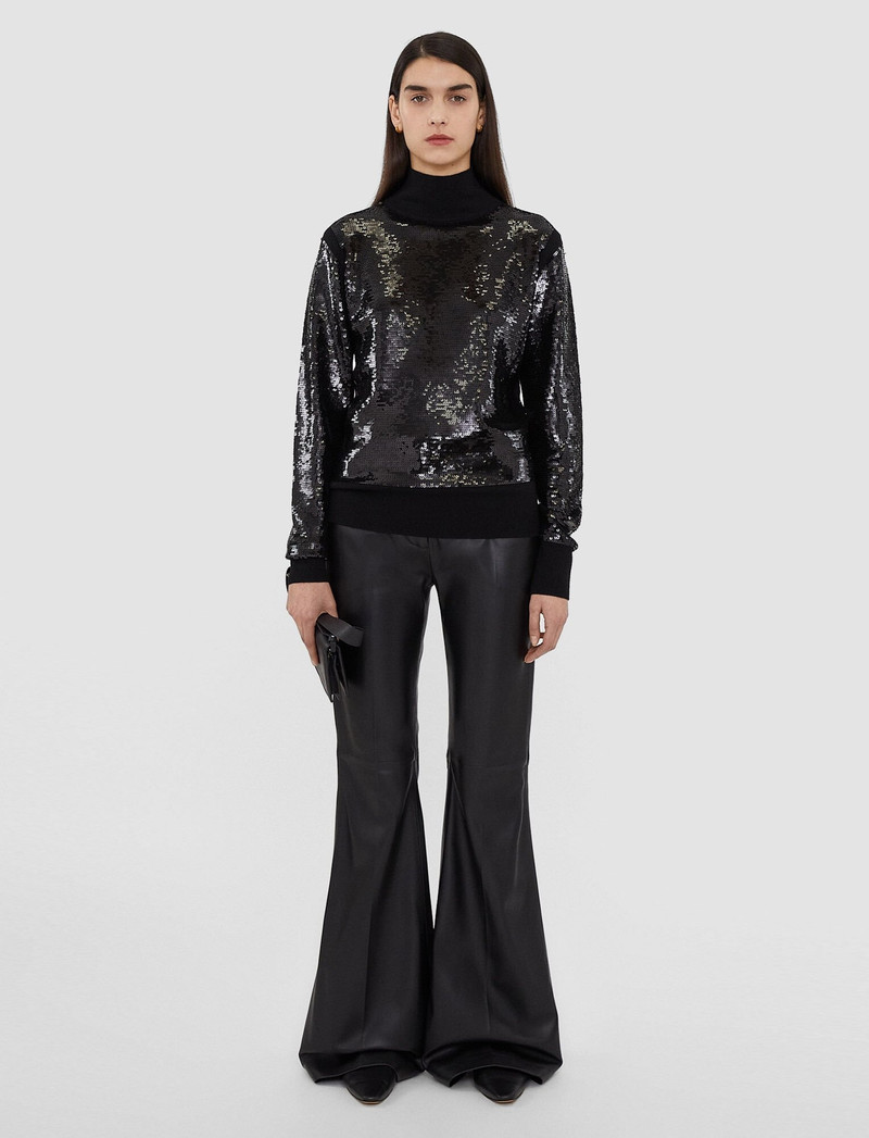 JOSEPH Sequins Knit High Neck Jumper outlook