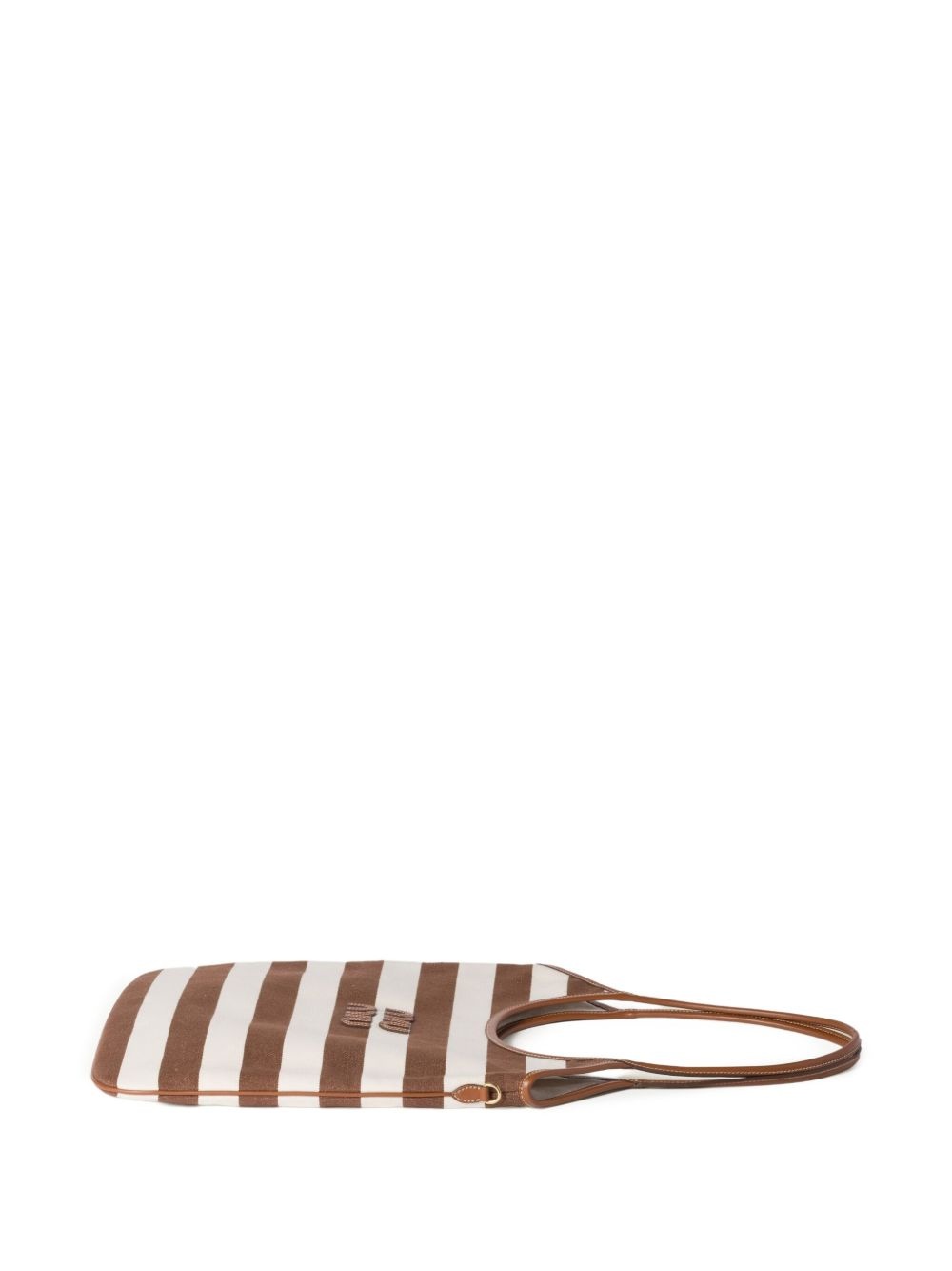 Ivy striped tote bag - 5