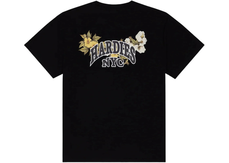 DENIM TEARS Denim Tears Hardies Tears Buff Jesus Tee Black outlook