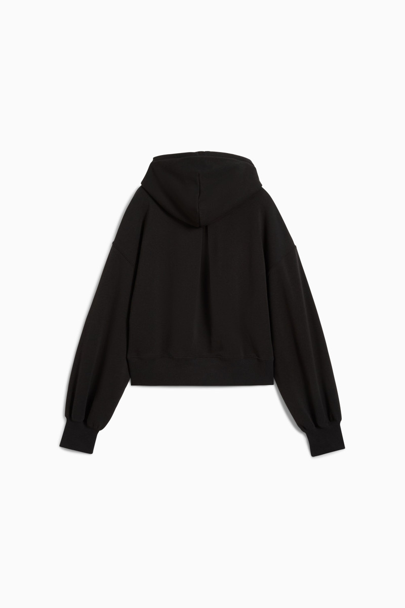 Wardrobe Essentials Women's Relaxed Cropped Hoodie 2