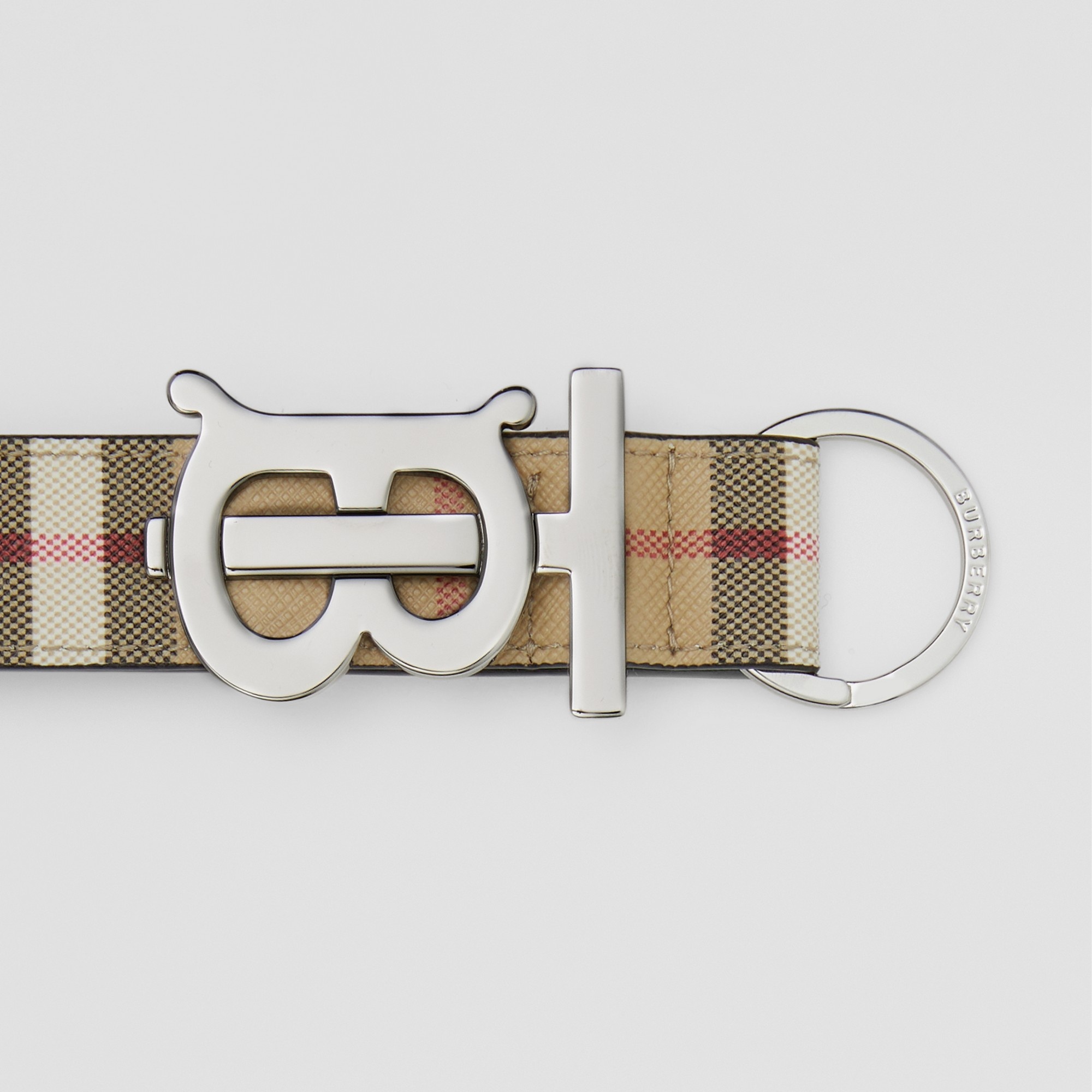 Monogram Motif Vintage Check Key Ring - 2
