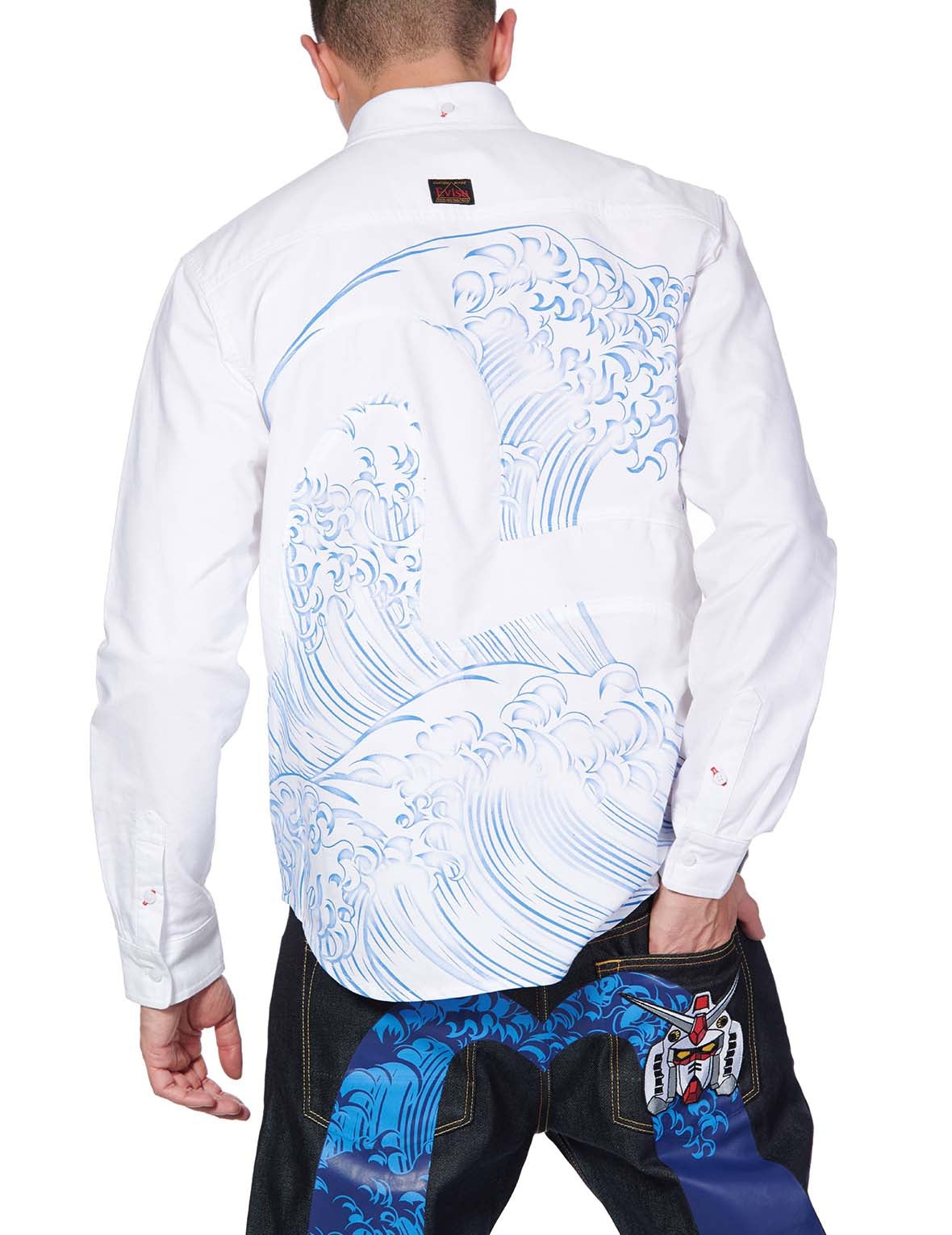 Seagull-inserted RX-78-2 GUNDAM Printed Shirt - 4
