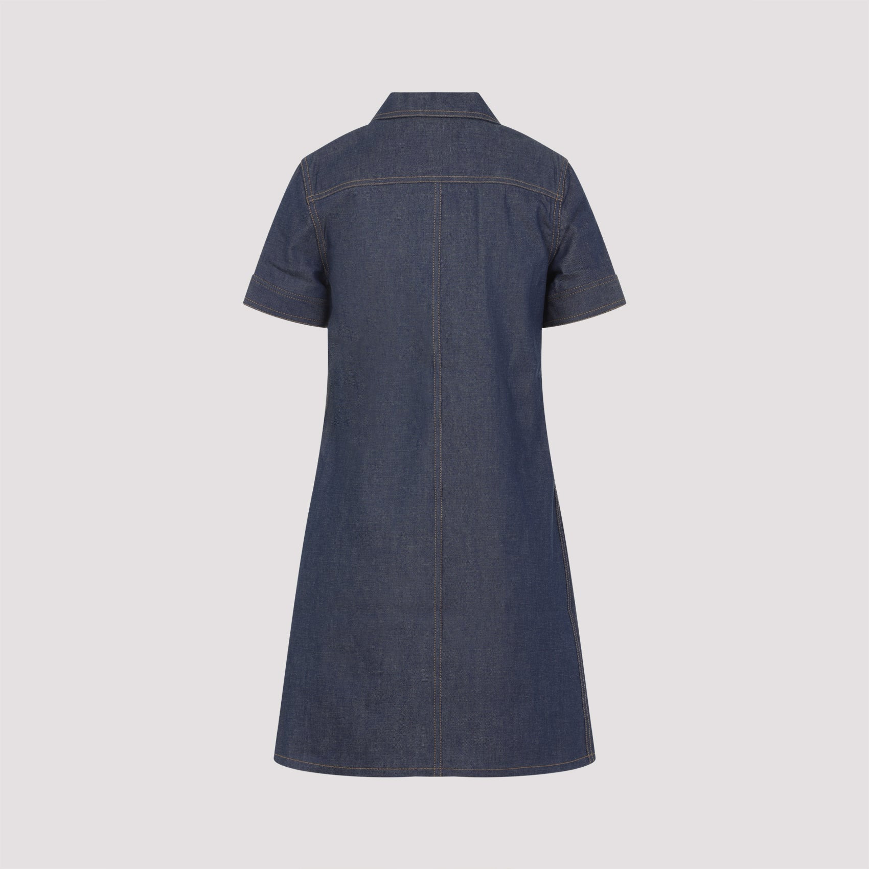 Celine Cotton Mini Dress Women - 2