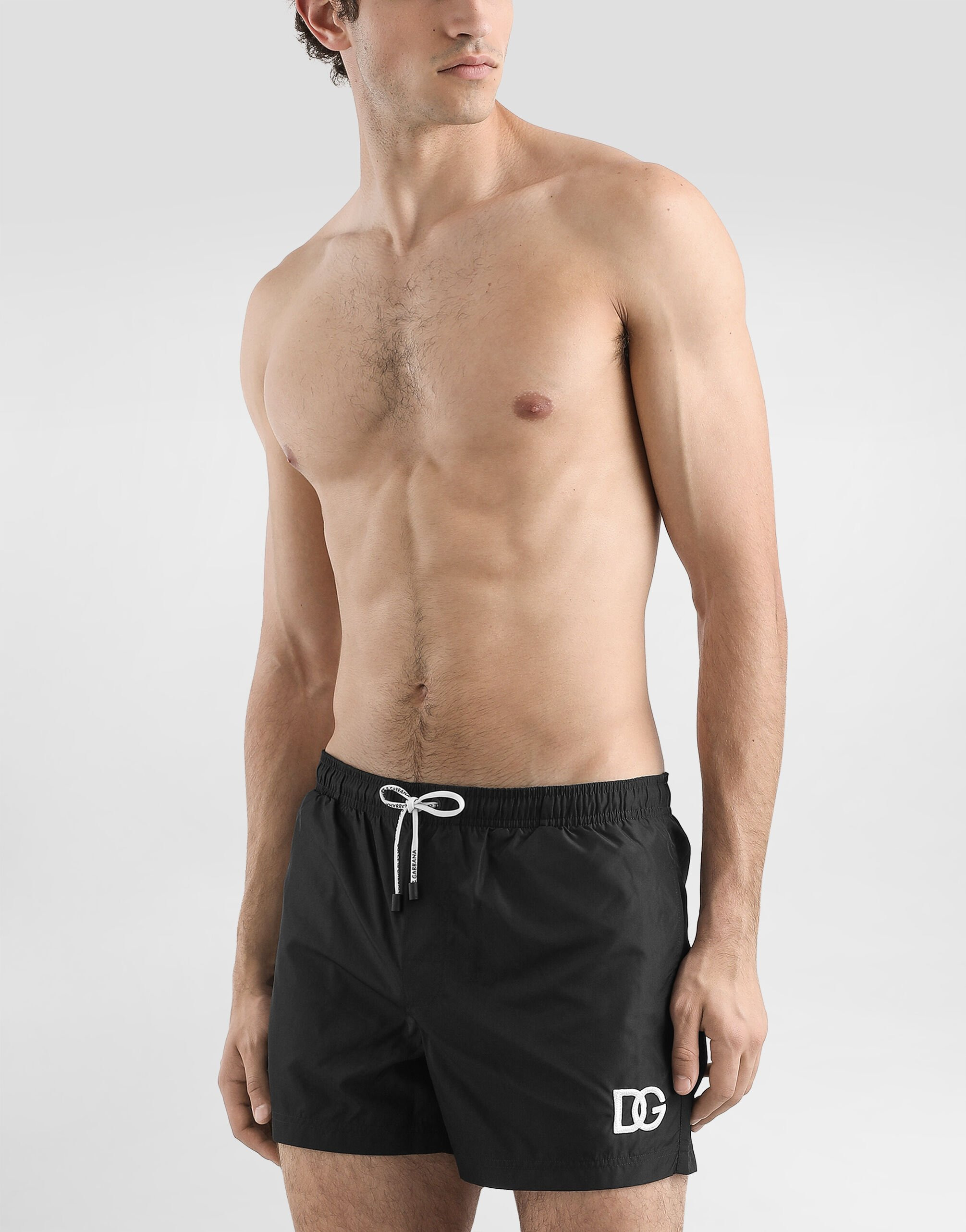Swim shorts with DG patch - 2