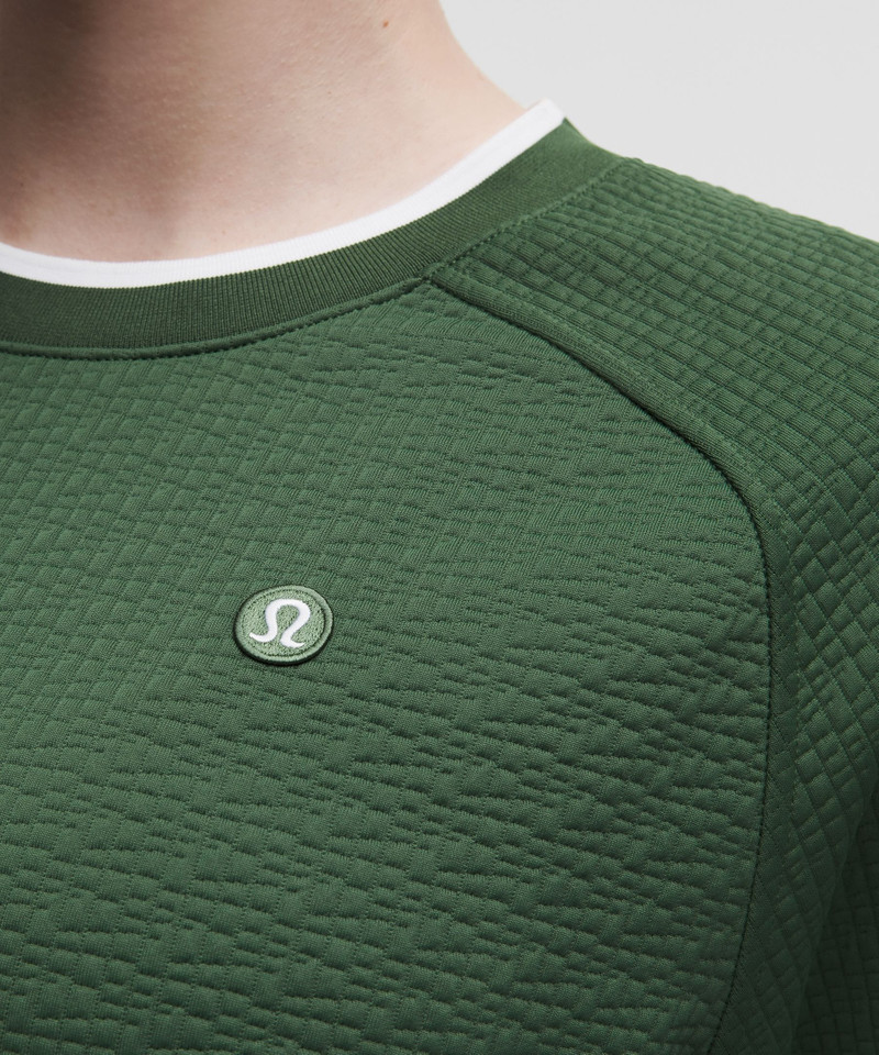 Jacquard High-Low Golf Pullover 7