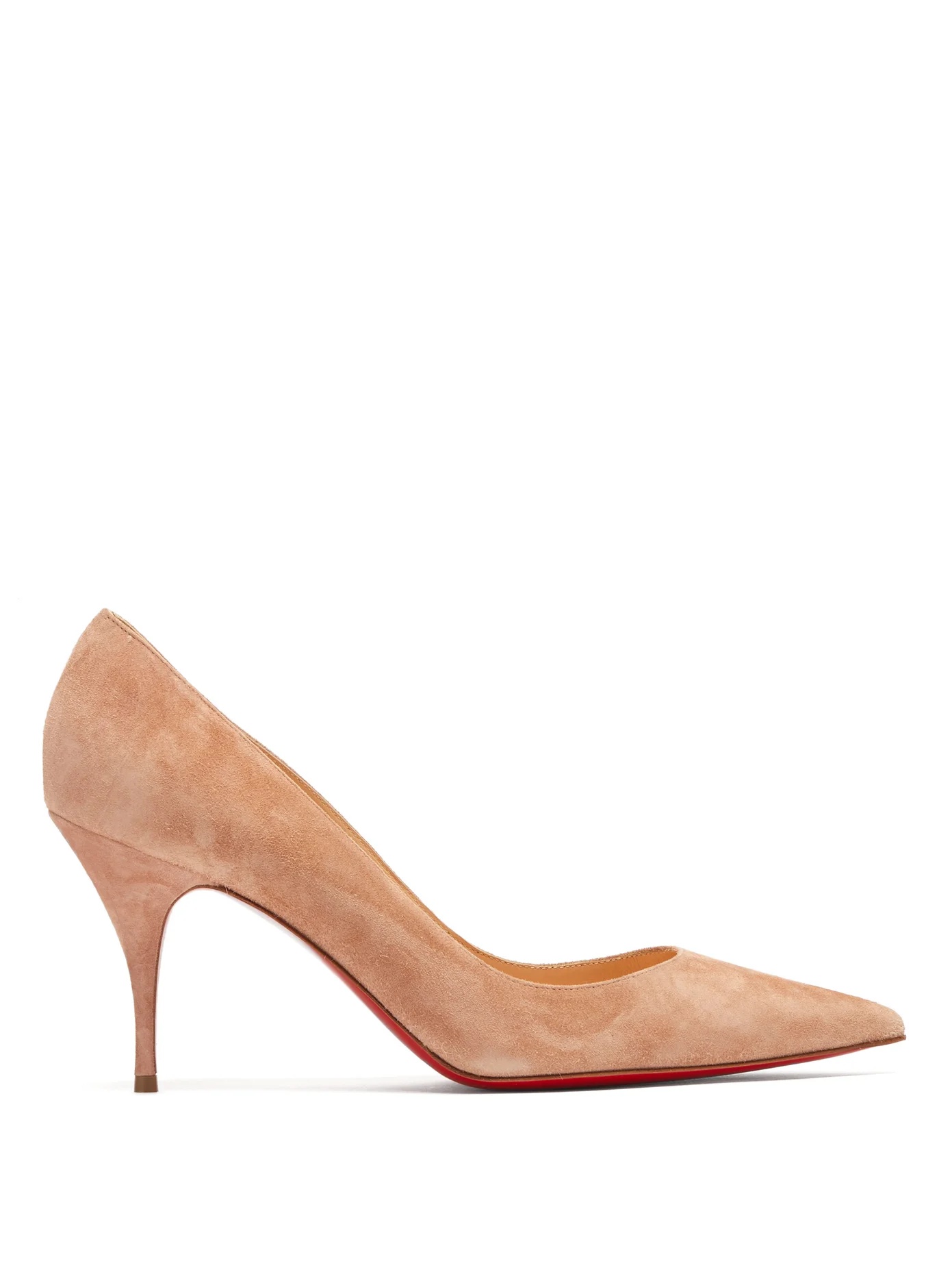 Clare 80 suede pumps - 1