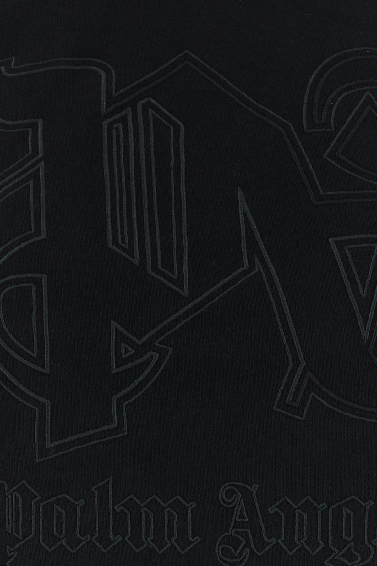 Black cotton sweatshirt - 3