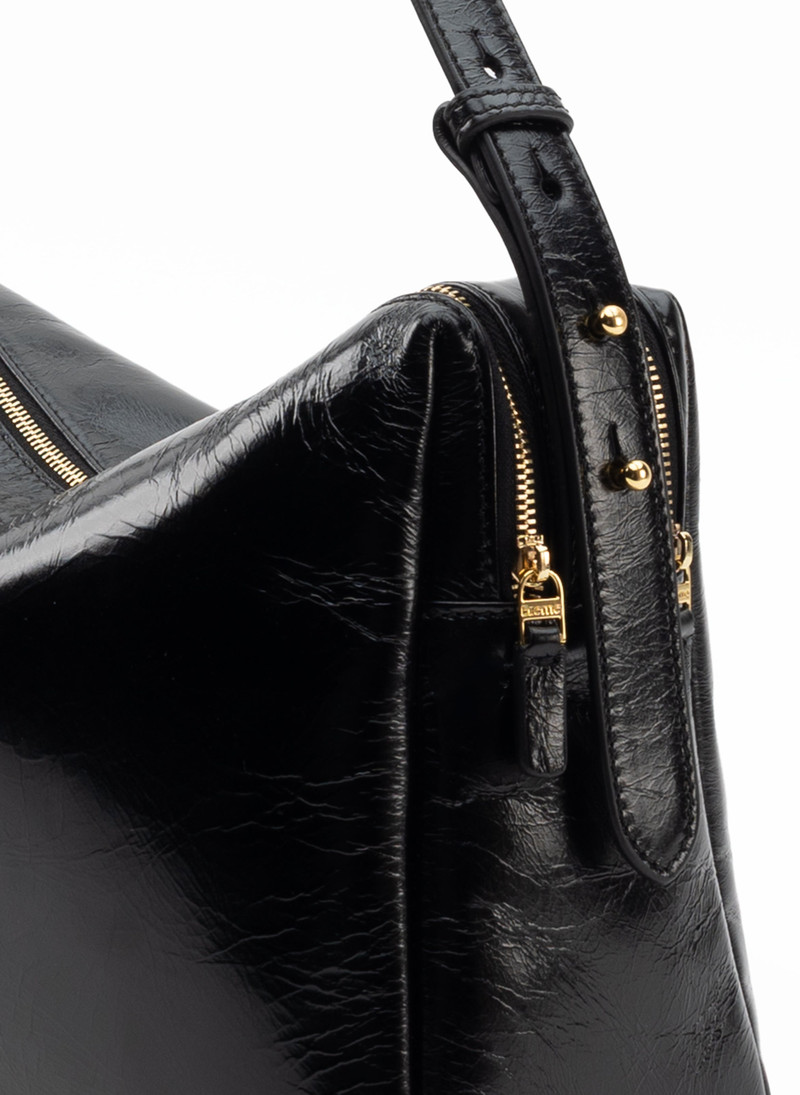 Trousse Large Vintage Leather Black 3