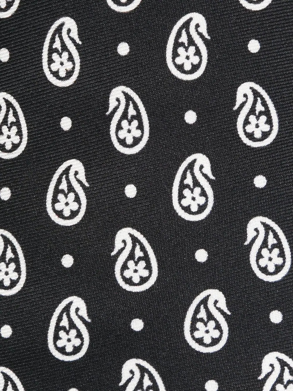 paisley-print tie - 2